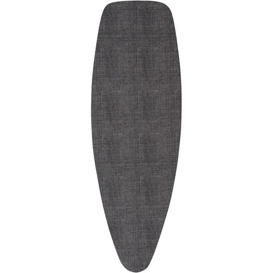 Encasa XO Housse De Table à Repasser Premium 4 Mm Feutre + Réfléchissante Chaleur – Coton Élastique Naturel, Parfaite Pour Planches XL 135x45 Cm