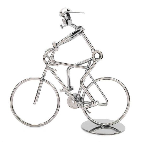 GTYHH Lot De 6 Mini Vélos Métal – Modèles Réduits Colorés, Déco Bureau, Cadeau Vélo, Ornements Créatifs