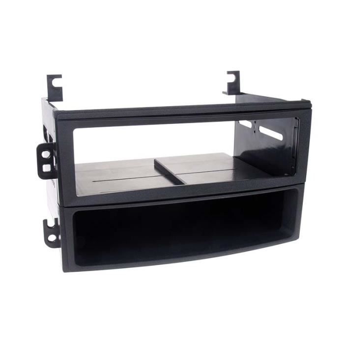 Support 1 din compatible Nissan 350Z 02-05 - avec vide poche - Noir