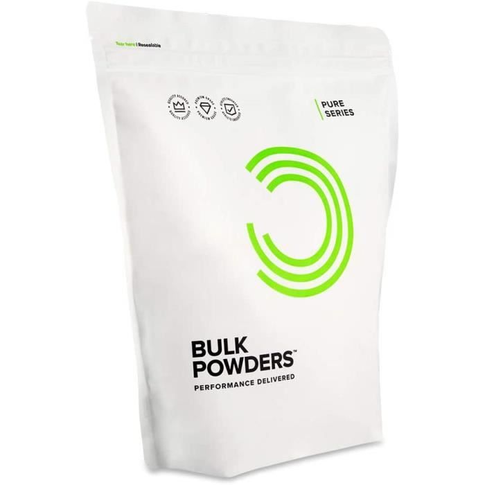Vitamines, minéraux et compléments BULK POWDERS Whey Isolat 90 Pure Nature 1kg 770836