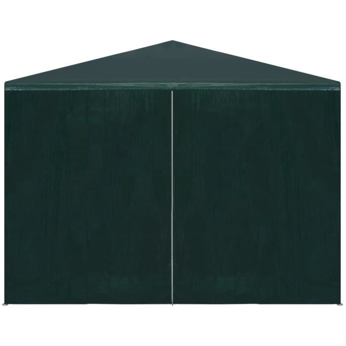Fur© Tonnelle de Jardin Barnum Classique - Tonnelle de réception Chapiteau de jardin 3 x 3 m Vert ♕15712
