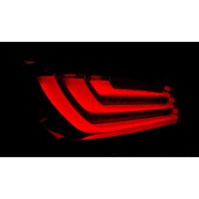 Paire de feux arriere BMW serie 5 E60 Berline 03-07 LED BAR fume