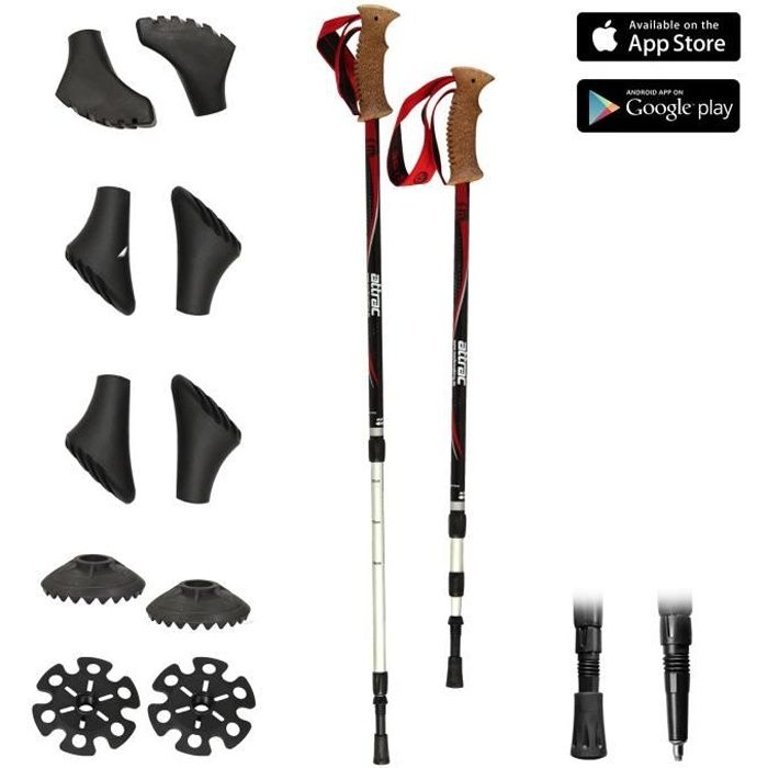 Bâtons de randonnée Hiker 67 - 136 cm
