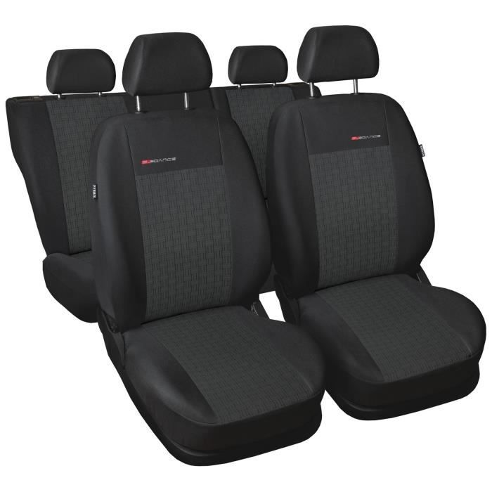Housse De Siège Voiture Auto convient pour Chevrolet Aveo gris Elegance P1