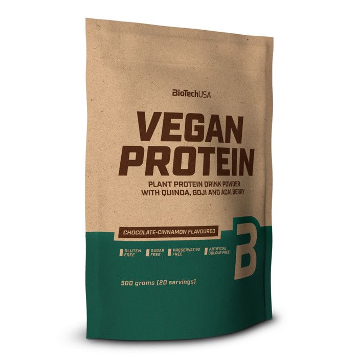 Biotech USA - Vegan Protein Biotech USA 0.50 kg Chocolat Cannelle