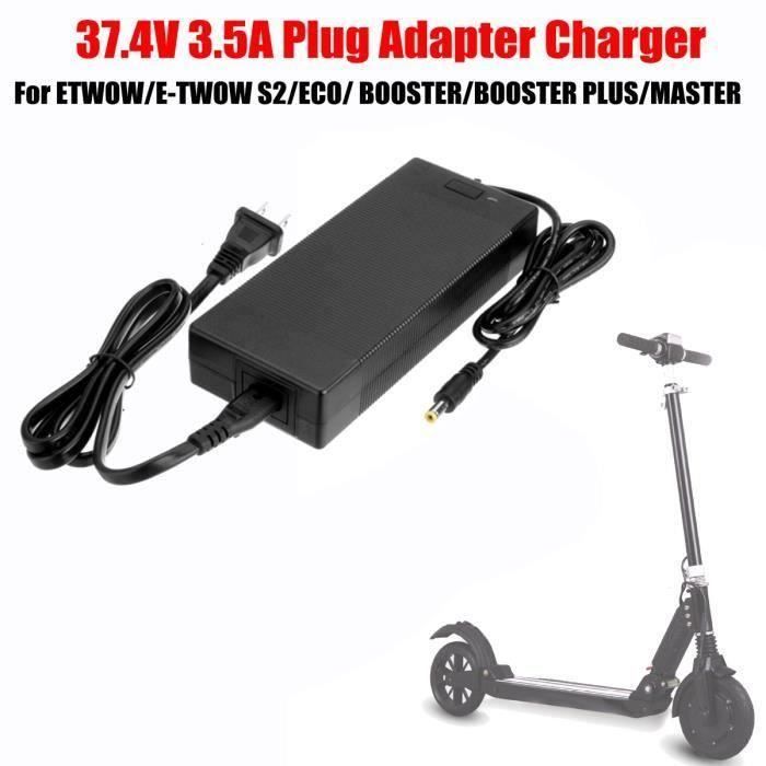 37.4V 3.5A Chargeur Original Prise Adaptateur pour Trottinette E-TWOW S2 ECO BOOSTER PLUS MA STER EU La60312