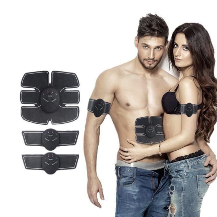 ABS Stimulateur Musculaire Abdominale, ABS Entraîneur Musculaire, Portatif Exercice de forme Physique pour la Taille / Bras / Jambe