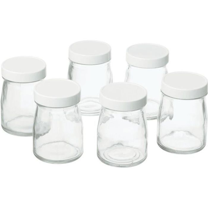 Lot de 6 pots yaourt Cuisinart YM401E