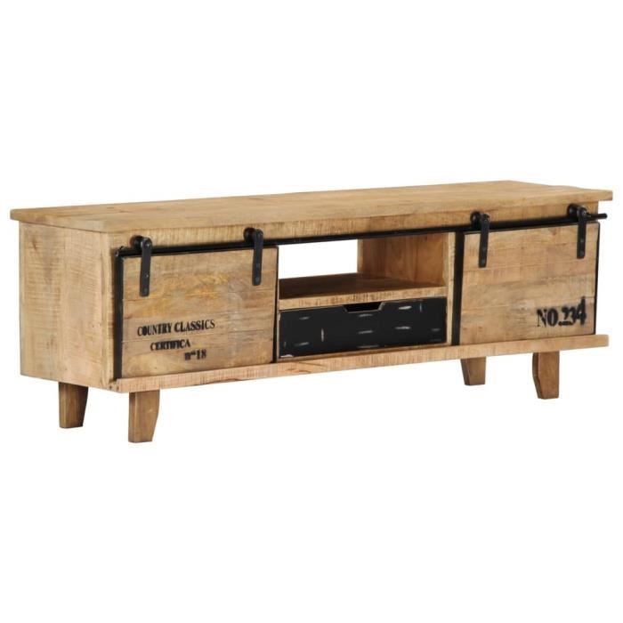 MEUBLE TV - MEUBLE HI-FI - Meuble TV 120 x 30 x 40 cm Bois m