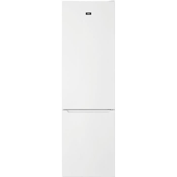 FAURE FCBE36FW0 - Réfrigérateur congélateur bas - 360L (266+94)- Froid ventilé - No Frost - A+ - H201 x L60cm - Blanc