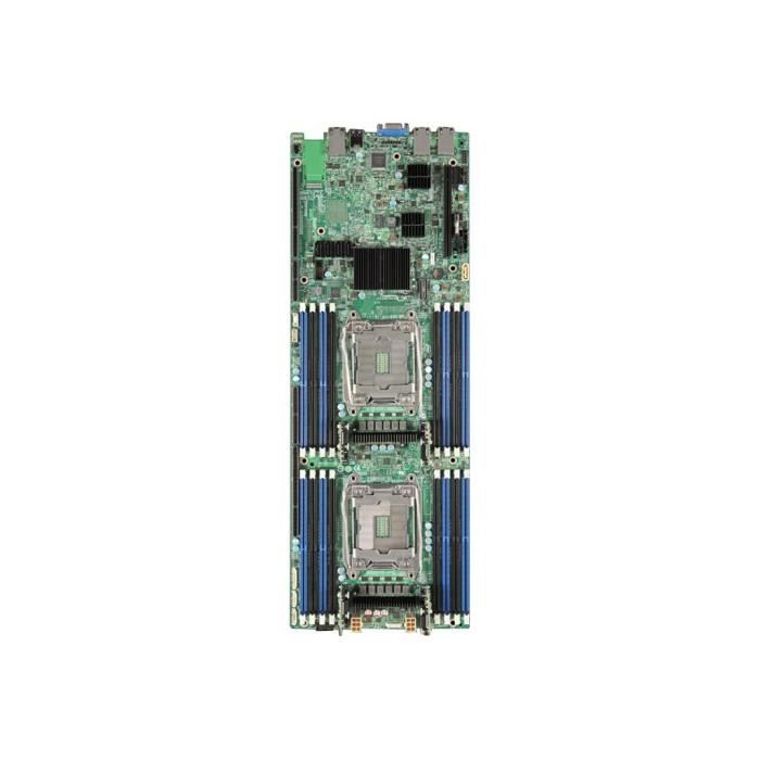 Intel Server Board S2600TPR Carte-mère SSI EEB Socket LGA2011-v3 2 CPU pris en charge C612 2 x Gigabit LAN carte graphique…