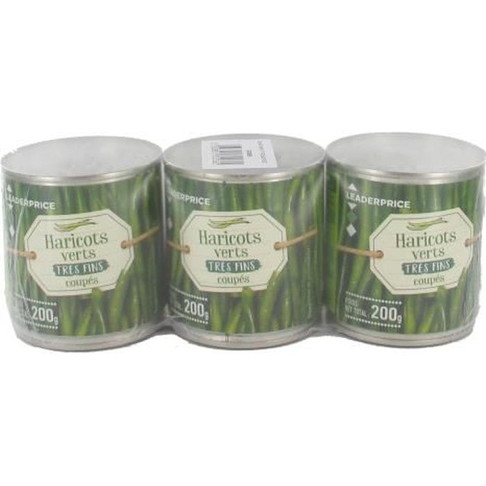 Haricots verts très fins - 330g