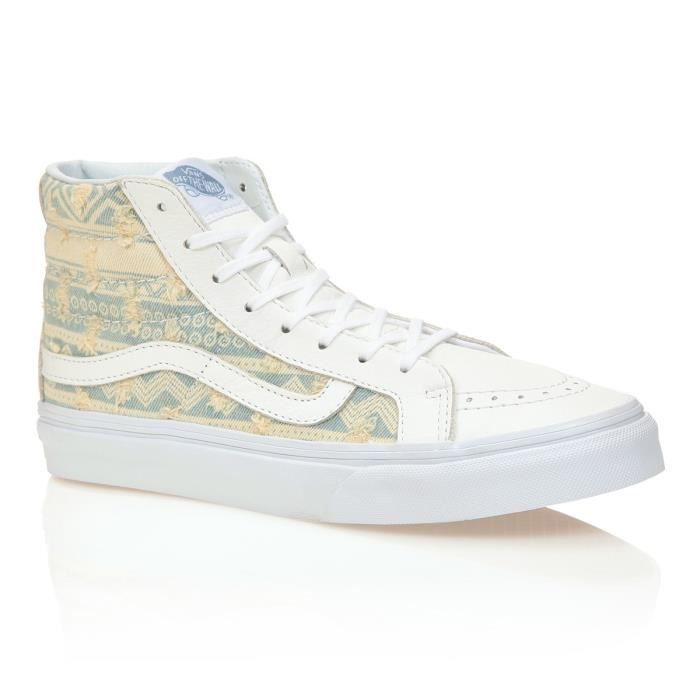 VANS Chaussures Sk8-Hi Slim Frayed Native Femme