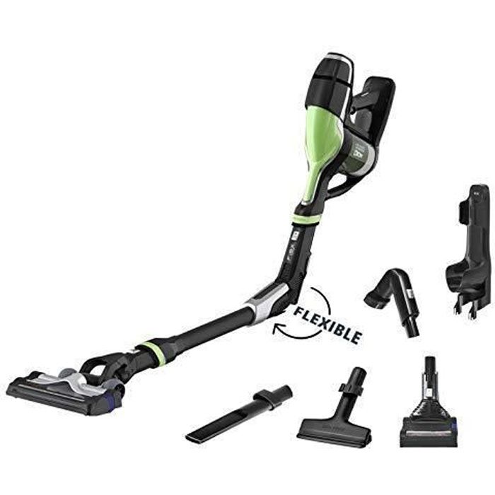 Rowenta Air Force Flex 460 -Animal Kit- Aspirateur Balai Sans Fil Multifonction Grande Puissance d'Aspiration Polyvalent Tube Flexib