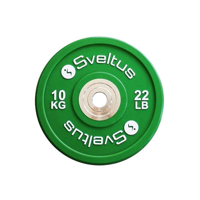 SVELTUS - Disque olympique compétition 10 kg x1