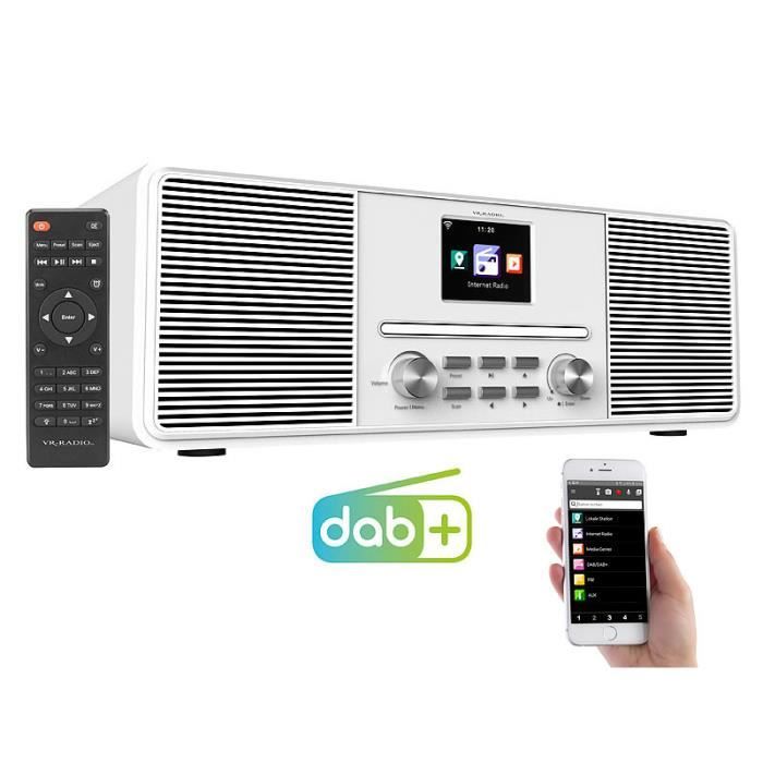 Radio Internet stéréo 20 W IRS-680 - Blanc