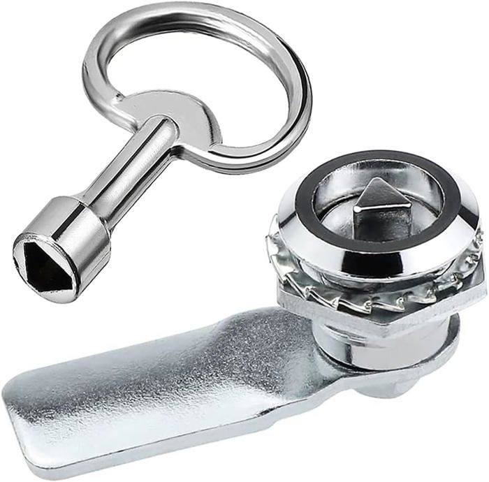 Clé Triangle 13x8mm - 3 Pièces Pour Armoire Électrique, Gaz, Eau Et Ascenseur