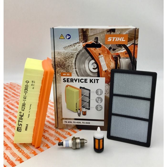 Stihl Kit d'entretien découpeuse TS 410 + TS 420 + TS 440 Service Kit n°35 - 4238-007-4102