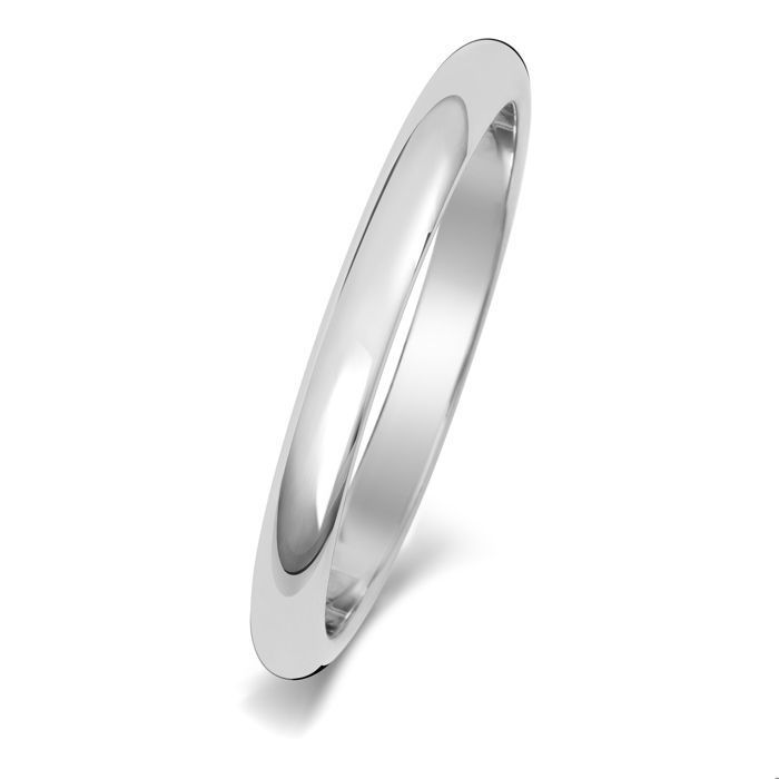 Alliance Homme/Femme Platine 950 2mm Forme D 30905 Alliance Homme/Femme Platine 950 2mm Forme D 30905