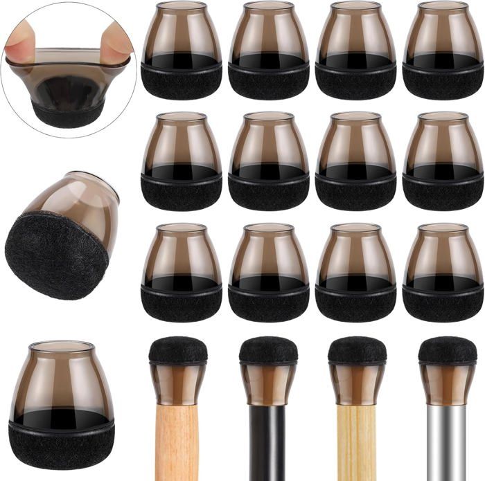 20 Capuchons De Protection Pour Pédales D'effet Guitare - ABS Noir, 2,4 X 2,4 Cm - Améliore Le Grip Et Protège Le Bouton
