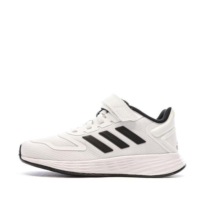 Adidas Baskets Blanches/Noires Garçon Adidas Duramo 10
