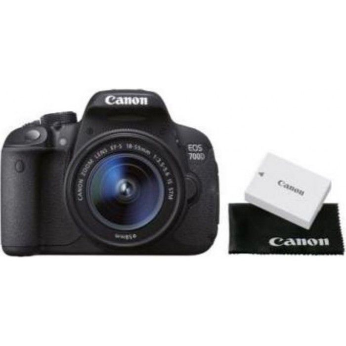 Appareil photo Reflex Canon EOS + Objectif EF 18 55 mm IS STM Reflex 18.0 MP APS C / 30 pi/ 3x zoom optique objectif EF 18 55 mm IS STM - vue 2