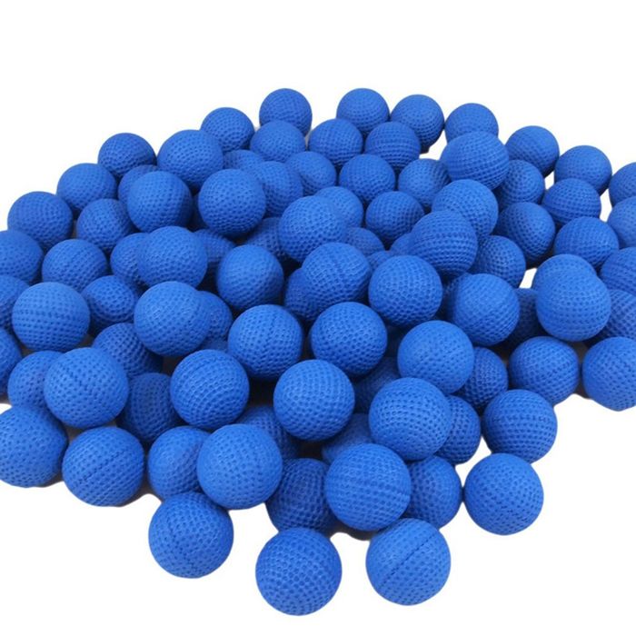 Lot de 50 balles de rechange en mousse pour munitions jouets pour enfants