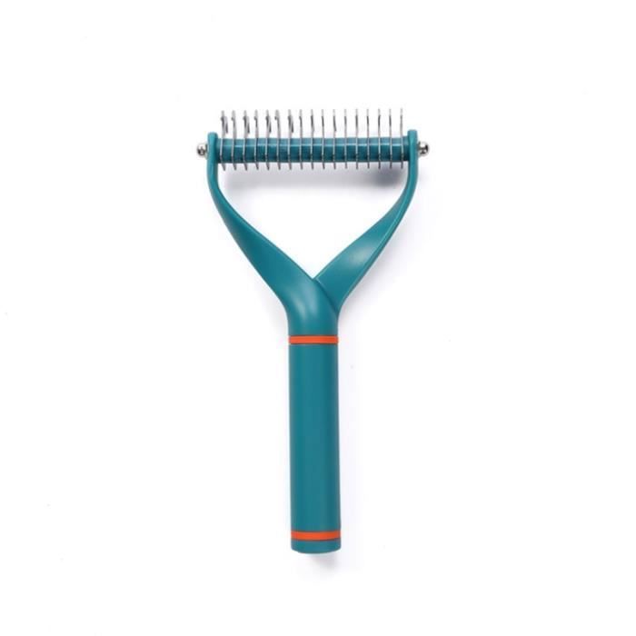 Brosse Chiens ChatsBrosse poils AnimauxRâteau de Toilettage pour Élimine Les Poils Morts et NœudsBrosse Demelante multico BROSSE