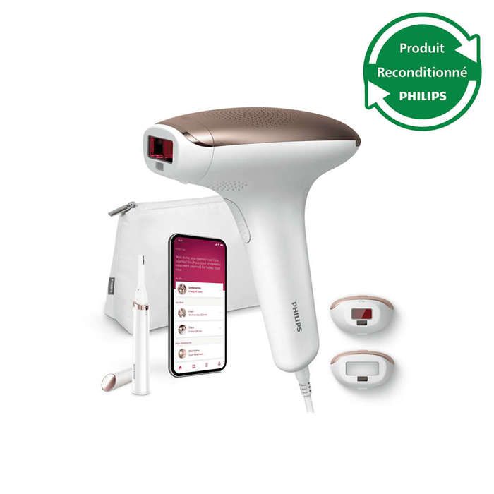 Philips BHA710/00R1 Brosse Soufflante Reconditionnée + 2 Accessoires