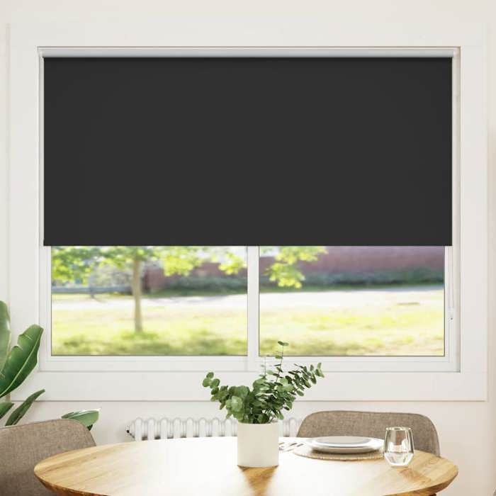 Store enrouleur occultant - Noir - 160 x 175 cm - Isolation thermique