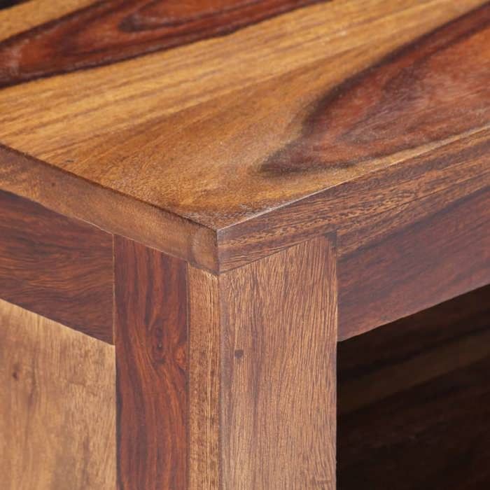 NEUF Armoire TV - Brun - Meuble TV - TABLE TV - 90x30x40 cm - Bois solide TT2800