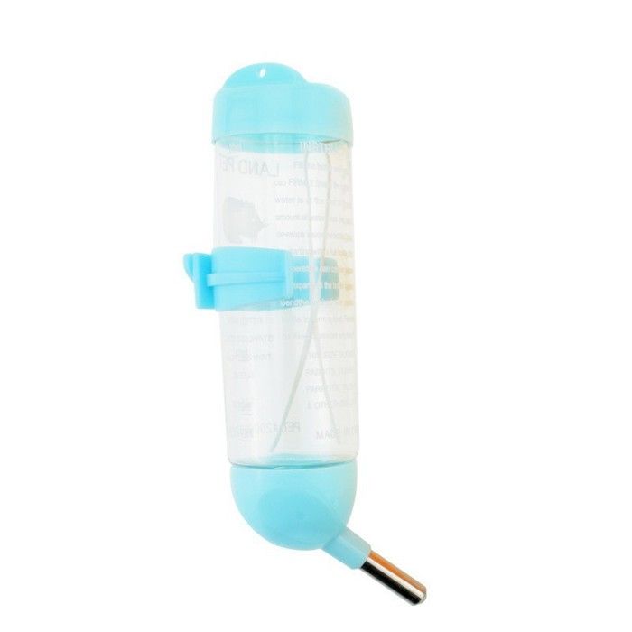 Distributeur deau en plastique pour hamsters   abreuvoir automatique adapté aux hamsters lapins chiens et petits animaux.