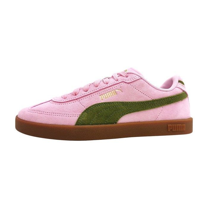 Femmes Puma chaussure à lacets sportive Club II Era Suede Textile Lacets Plat - rose/olive 31