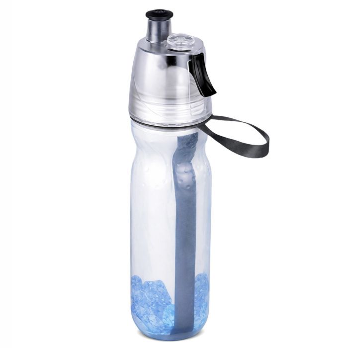 Gourde - BEARWIN - 500 ML Double membrane Matériau souple Maintient le froid durablement Pulvérisation fine Pour fitness et sport