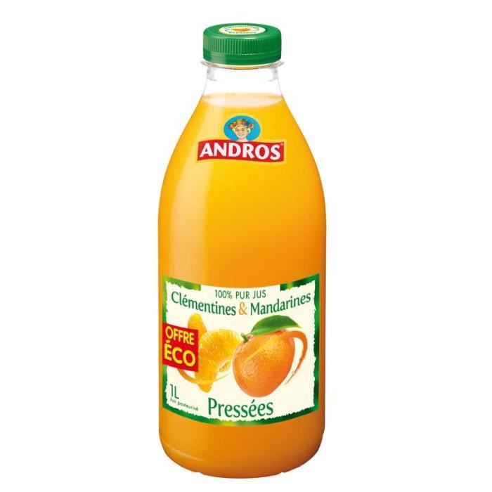 ANDROS Clémentine/mandarine Jus de fruit 1l Cdiscount Au quotidien