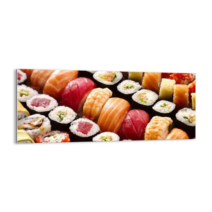 Tableau Déco Murale Impression Sur Verre 120x50 Cm - Thème Asie/Japon - Moderne - Marque ARTTOR