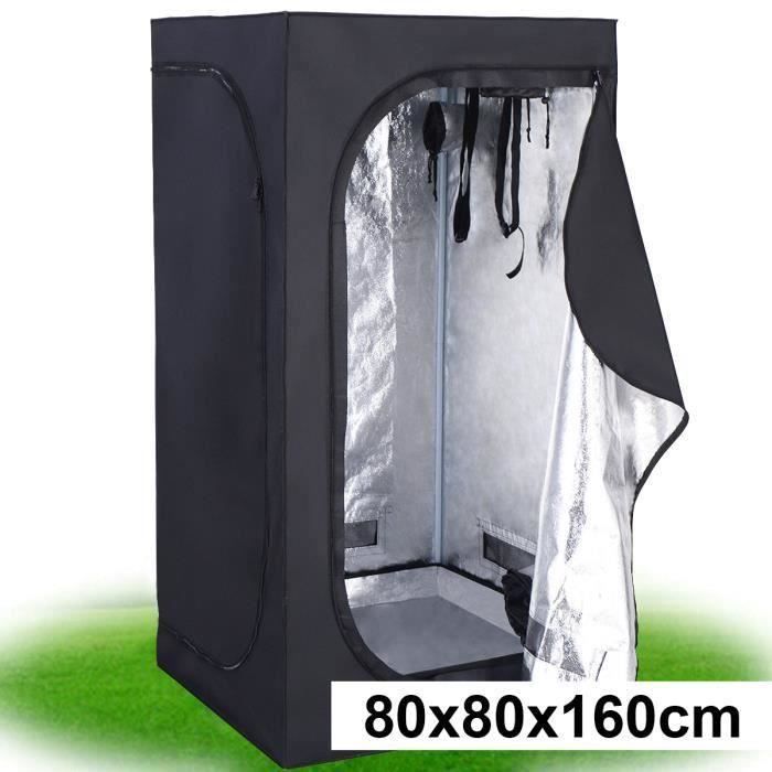 Chambre de culture GreenCube G-Light Silver 120x120x200cm Tente de culture Box 
