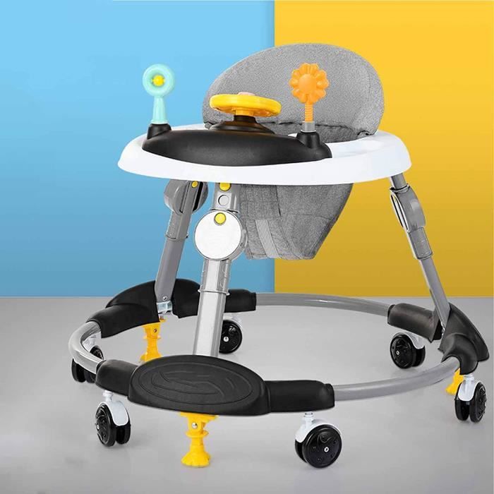 Trotteur Bebe Fille Garcon Enfant Reglable Pliable Marcheur Jouets Musique Multifonctions Voiture Aide Marcher Roues Silencie 660 Cdiscount Puericulture Eveil Bebe