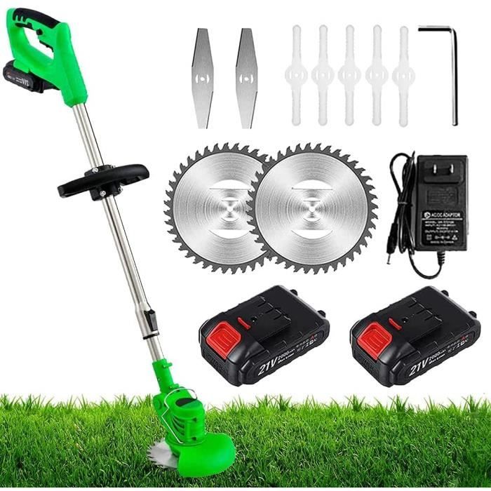 Débroussailleuse électrique Werka Pro 1400W - Avec Harnais Et Accessoires - Parfaite Pour Jardin