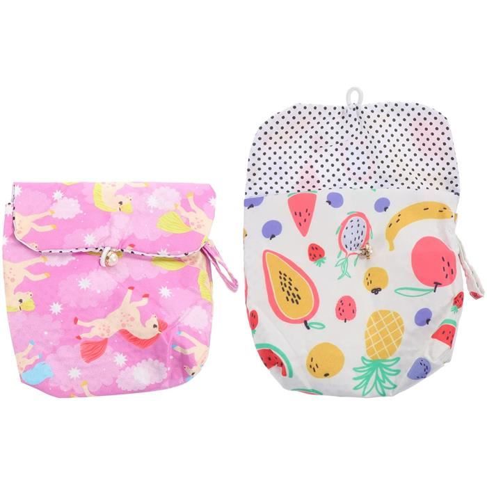 Sac De Rangement Pour Serviettes Hygiéniques Motif Flamant