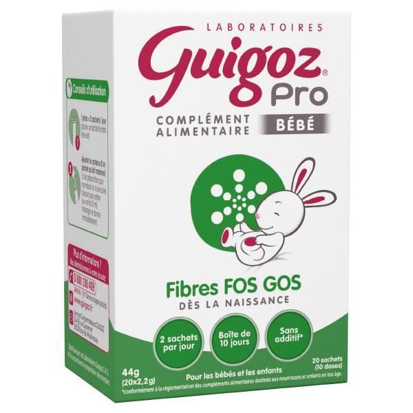 Guigoz® Pro Fibres FOS GOS +0m 20 sachets