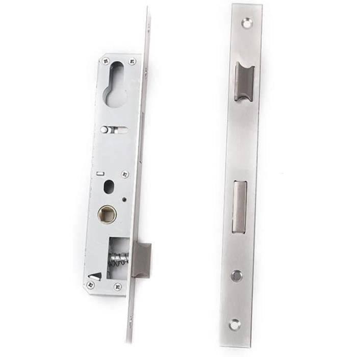 Pack De 2 Boulons De Sécurité Pour Porte + 1 Clé étoile - Finition Blanche - Boulons De Crémaillère