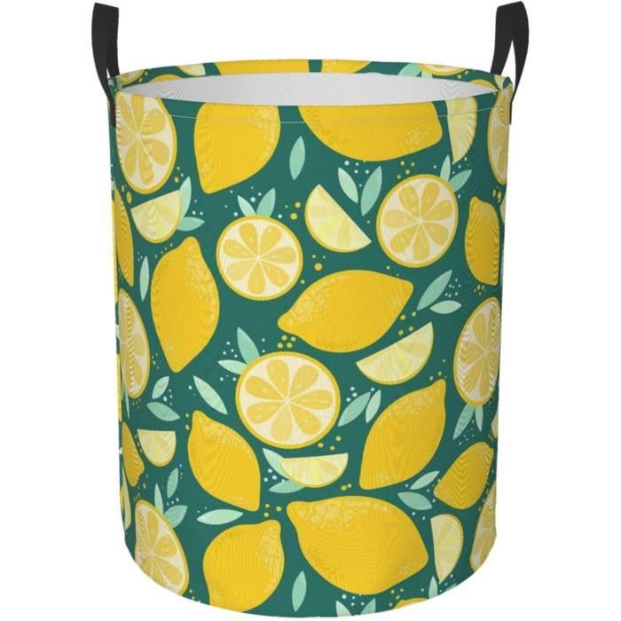 Panier De Rangement Pliable 17L En Tissu Oxford - Imperméable, Poignée Confort, Multi-poches, Pour Outils Et Ménage