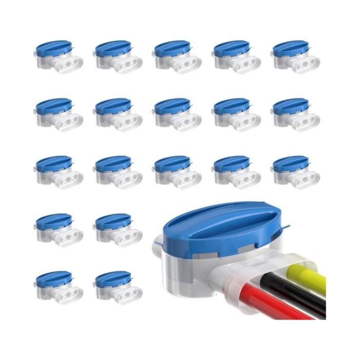 25 Connecteurs Câble Robot Tondeuse - Raccords Étanches Gel, Pour Automower Et Tondeuses Robotiques