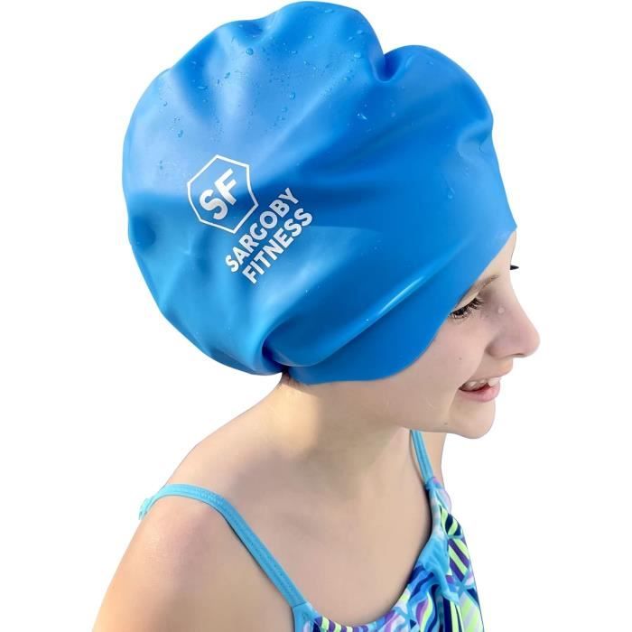 Bonnet De Bain XL Pour Cheveux Longs – Latex – Tresses Dredd Rastaman Rasta Piscine