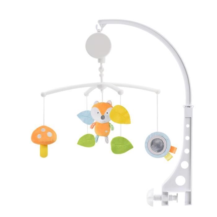 Jouet De Porte Lit Pour Bebe Rotatif A 360 Mobile Musical Berceau Bebe Pour Nouveaune Fille Et Garcon Renard Cdiscount Pret A Porter