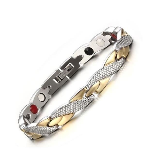 bracelet magnétique santé pour femmes power therapy magnets bracelets bracelets pour femmes hommes