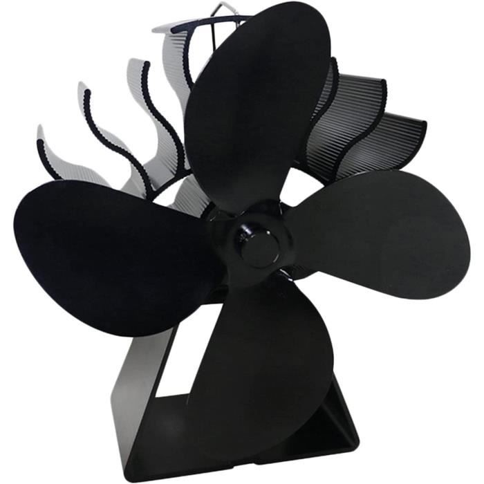 Ventilateur pour poêle à Bois Ventilateur de cheminée alimenté par la