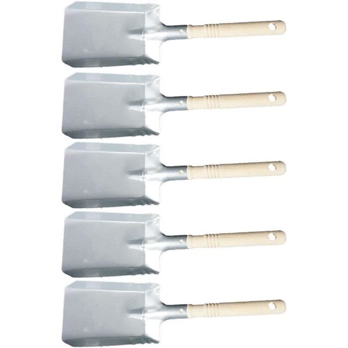 Pelle à Cendres Réglable Pour Cheminée, Barbecue - Acier Inoxydable, Longueur 40-54 Cm - Nettoyage Facile Foyer