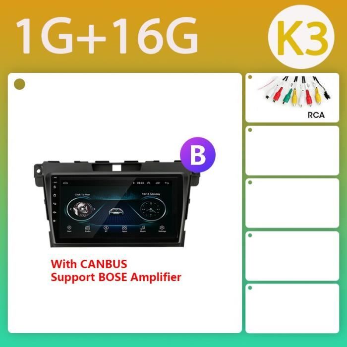 Écran Tactile 7" Pour Autoradio Mazda 3 2017-2018 - Remplacement Navigation